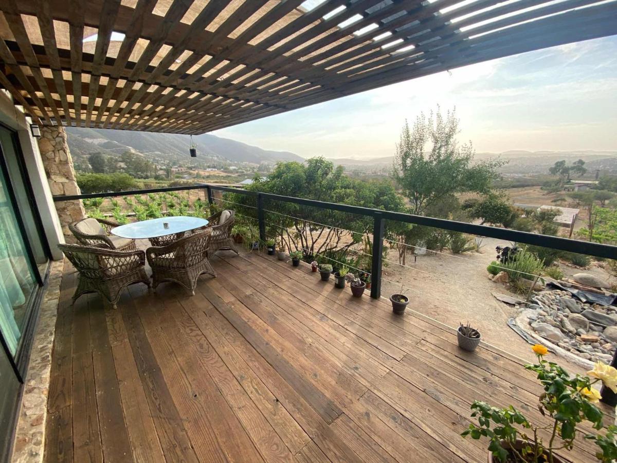 Chalet Nativo - Fabulous Terrace & Vineyard Вале де Гуадалупе Екстериор снимка