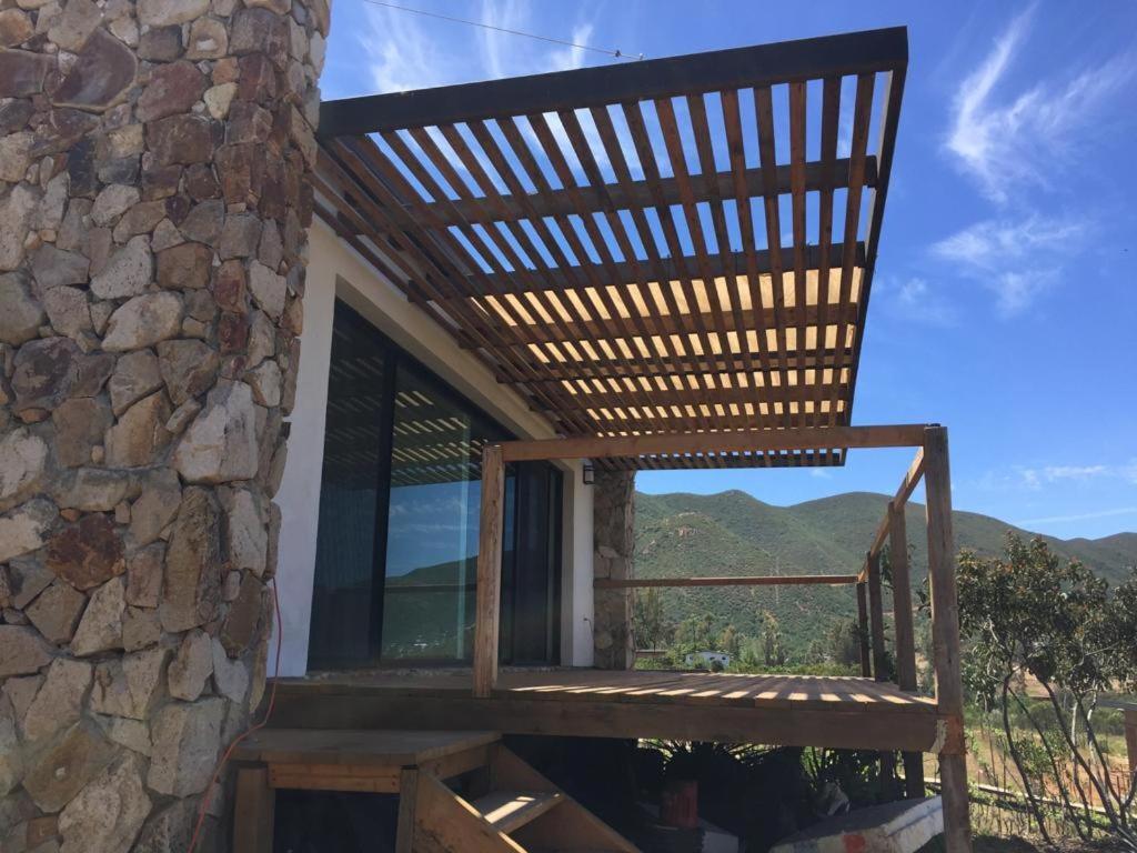 Chalet Nativo - Fabulous Terrace & Vineyard Вале де Гуадалупе Екстериор снимка